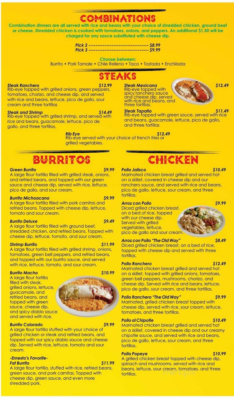 Pulque - Washington, MO menu_pic