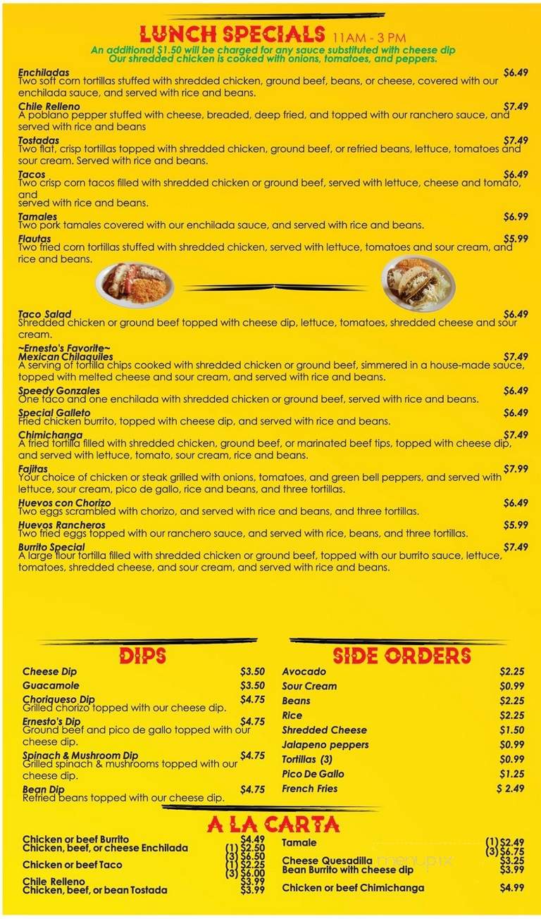 Pulque - Washington, MO menu_pic