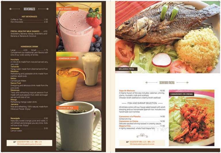 Pupuseria Mama Tana - Baltimore, MD menu_pic