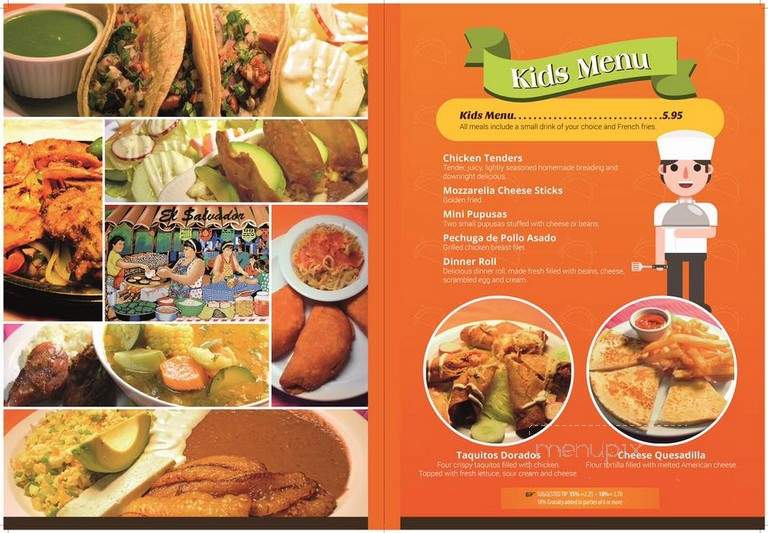 Pupuseria Mama Tana - Baltimore, MD menu_pic