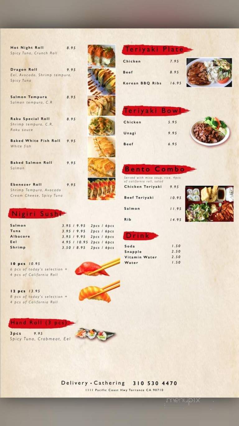tokyo garden menu downey ca