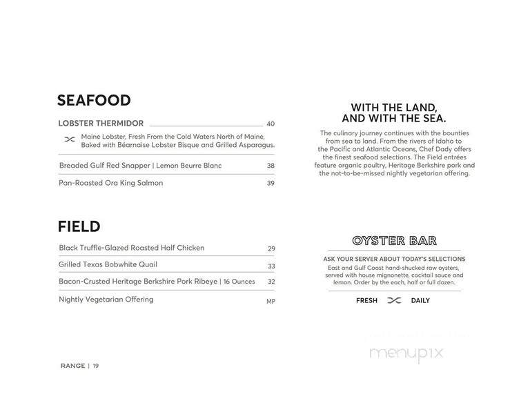 Range - San Antonio, TX menu_pic