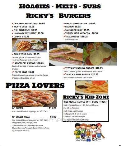 Ricky's Apollo Beach - Apollo Beach, FL menu_pic