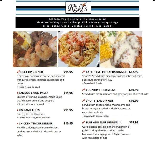 Ricky's Apollo Beach - Apollo Beach, FL menu_pic