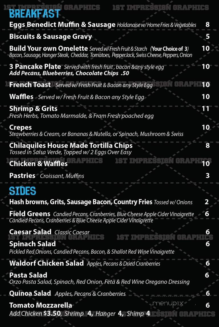 River Bend Cafe - Fort Worth, TX menu_pic