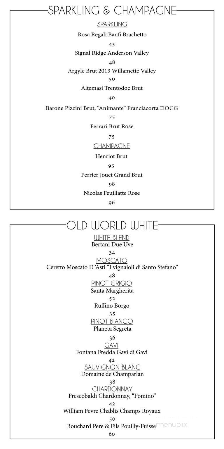 Rizzutos Ristorante Chop House - New Orleans, LA menu_pic