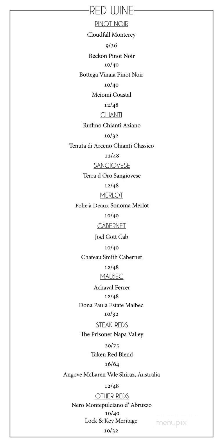 Rizzutos Ristorante Chop House - New Orleans, LA menu_pic