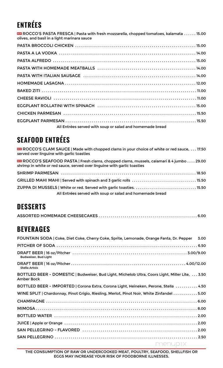 Rocco's Pizza (private) - Hollywood, FL menu_pic