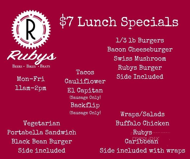 Rubys Davenport - Davenport, IA menu_pic