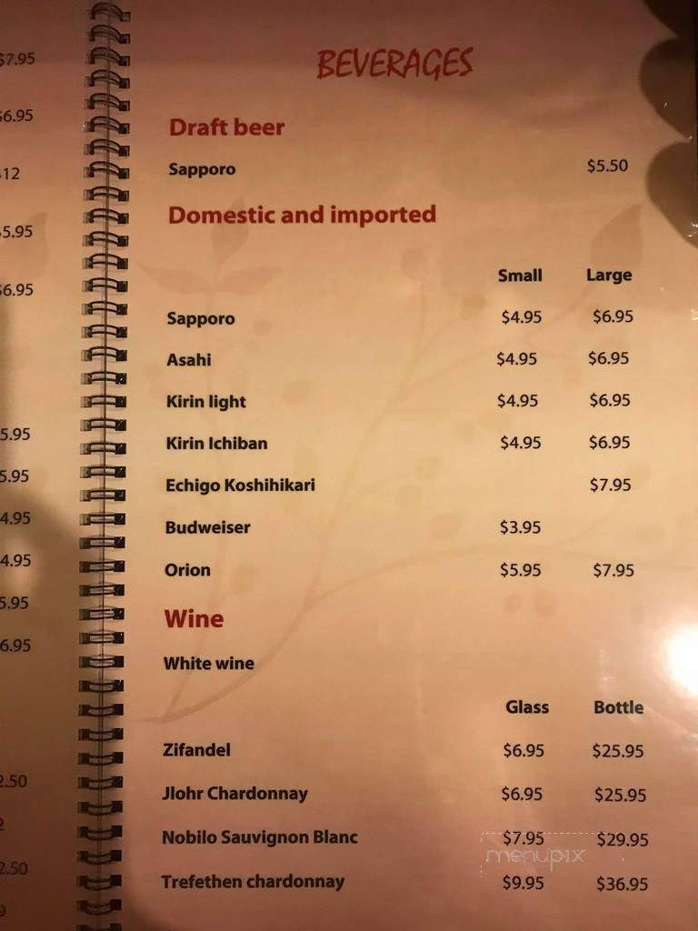 Satoshi Sushi - Fountain Valley, CA menu_pic