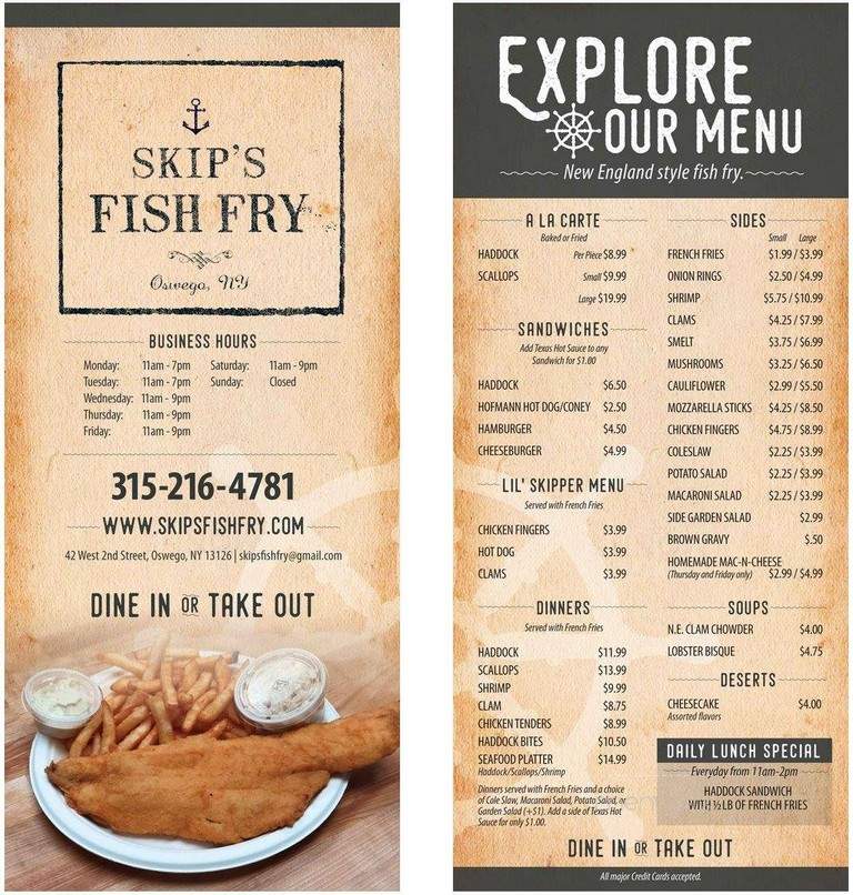Skip's Fish Fry - Oswego, NY