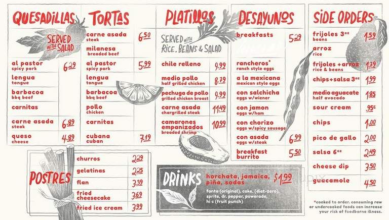 Speedy Burrito - Getzville, NY menu_pic