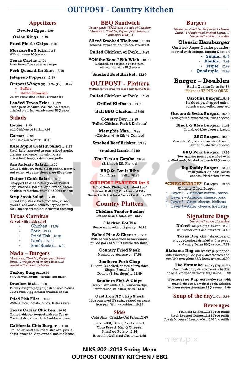 Stax Pancake Factory & Bar - Branchburg, NJ menu_pic