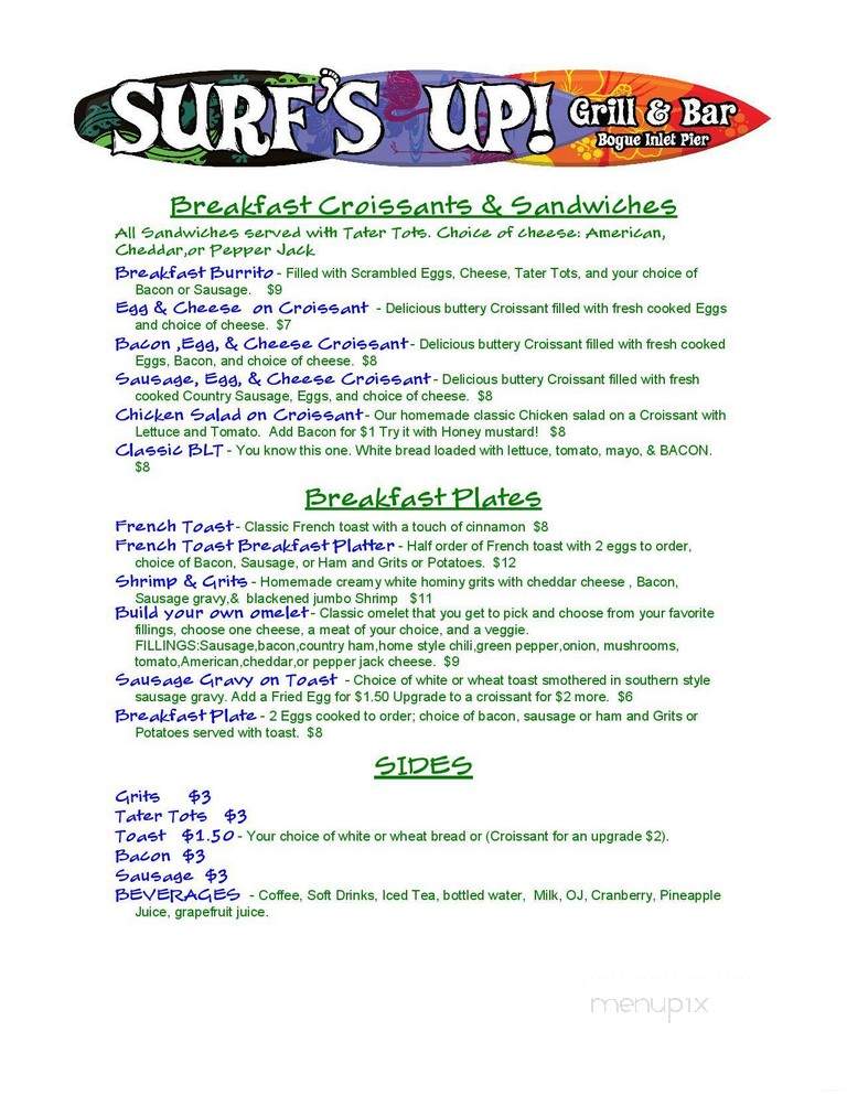 Surf's Up Grill and Bar - Emerald Isle, NC