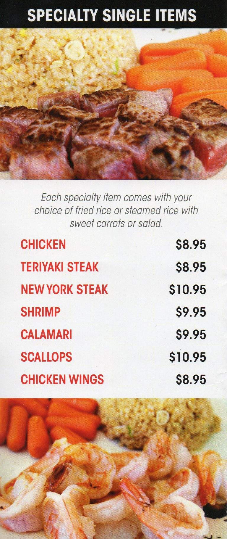 Sushiyaki - Fresno, CA menu_pic
