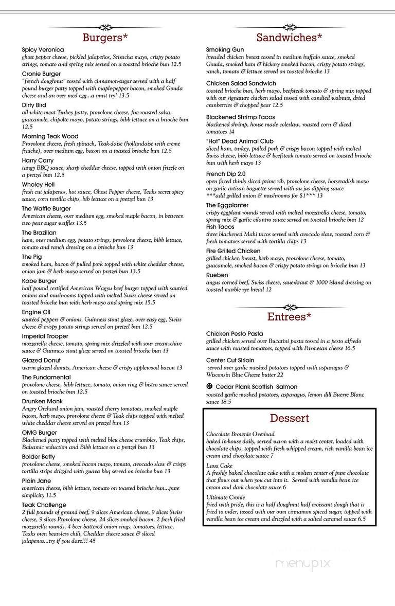 Teak Neighborhood Grill - Maitland, FL