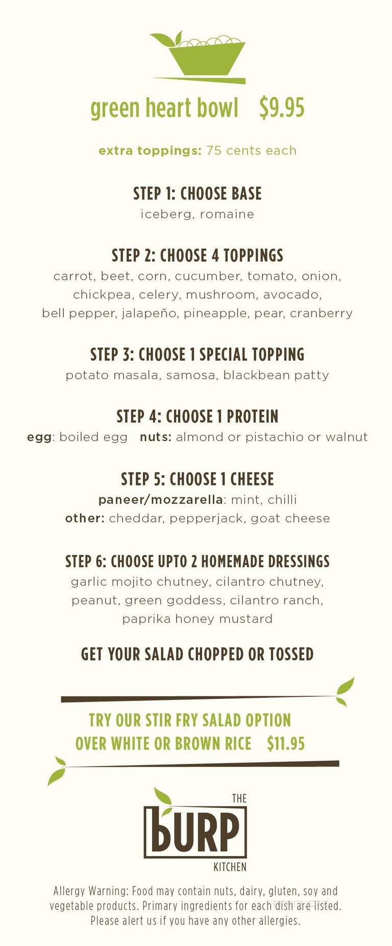 The Burp Kitchen - Guttenberg, NJ menu_pic