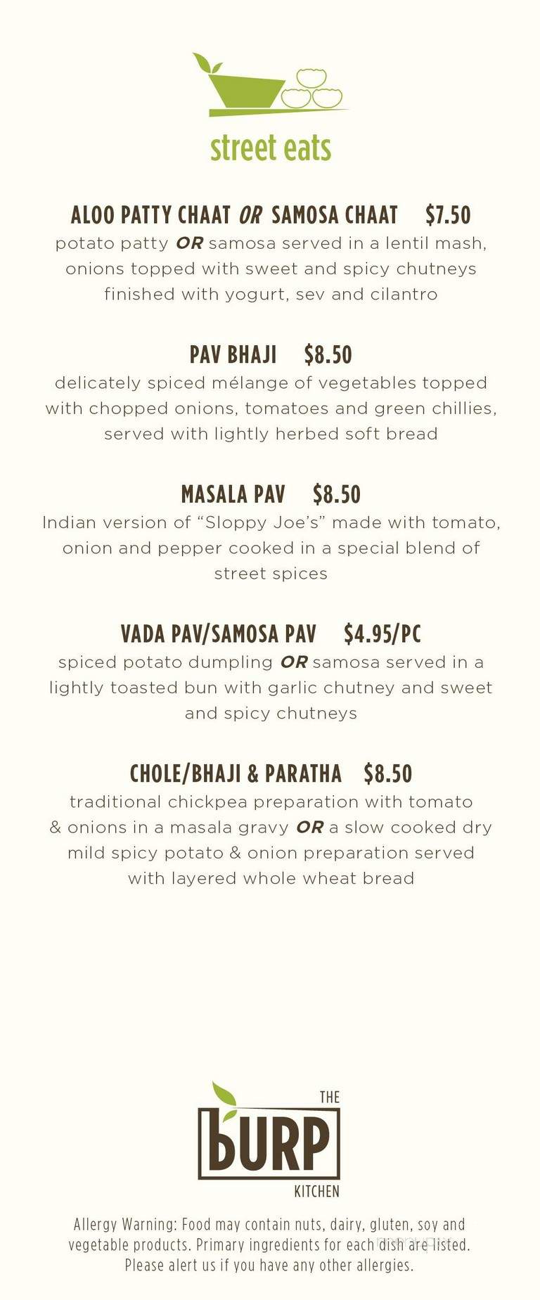 The Burp Kitchen - Guttenberg, NJ menu_pic