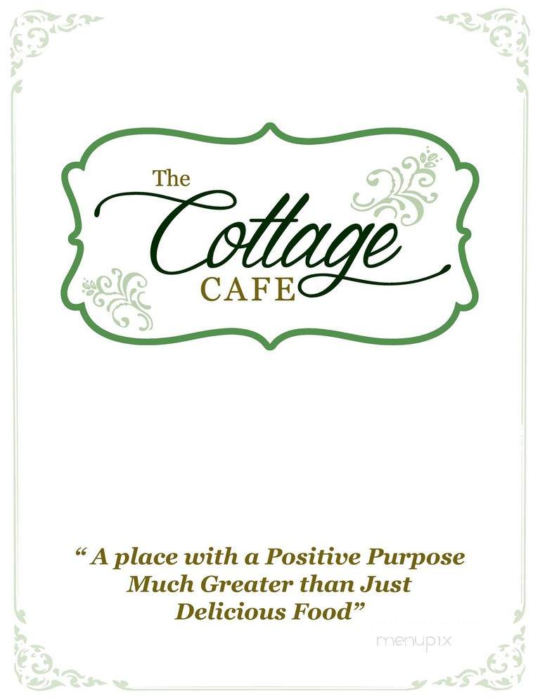 The Cottage Cafe - Phillipsburg, MO menu_pic