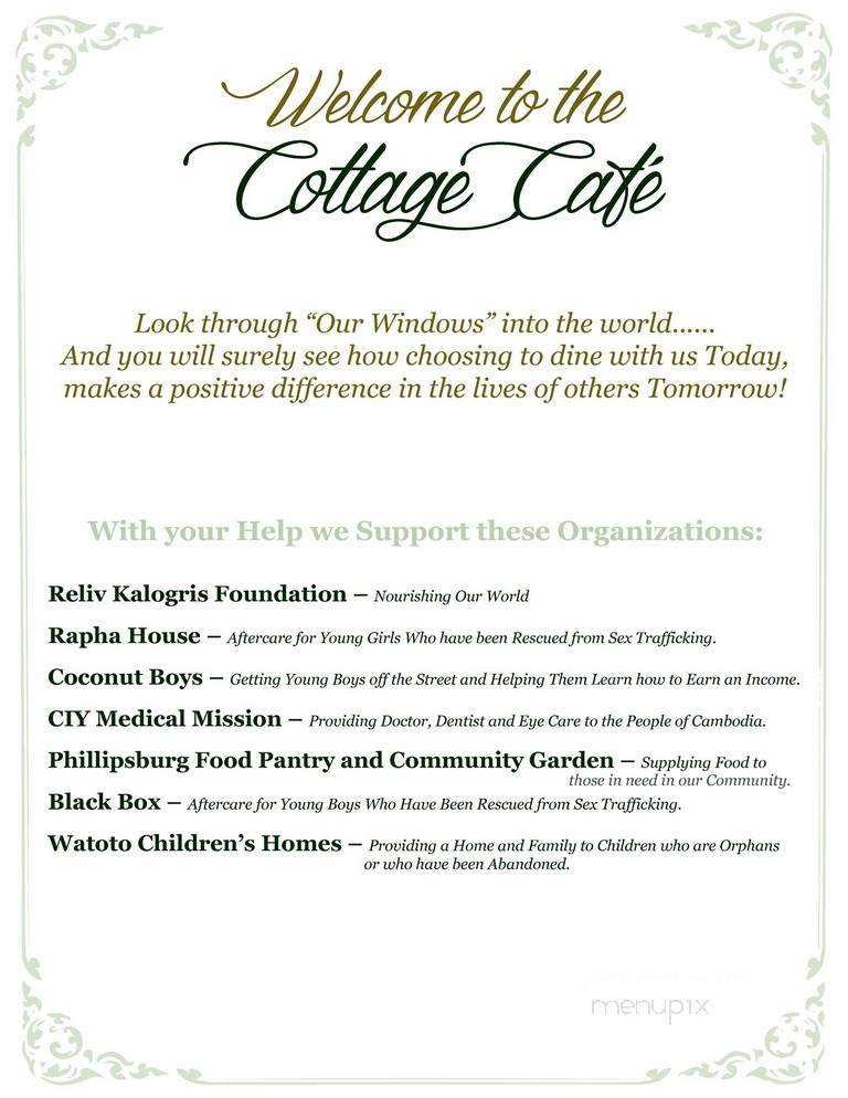 The Cottage Cafe - Phillipsburg, MO