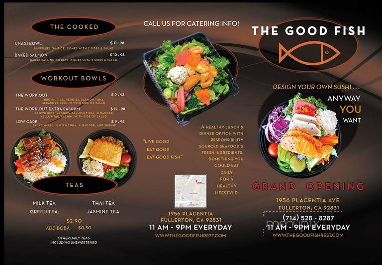 The Good Fish - Fullerton, CA menu_pic