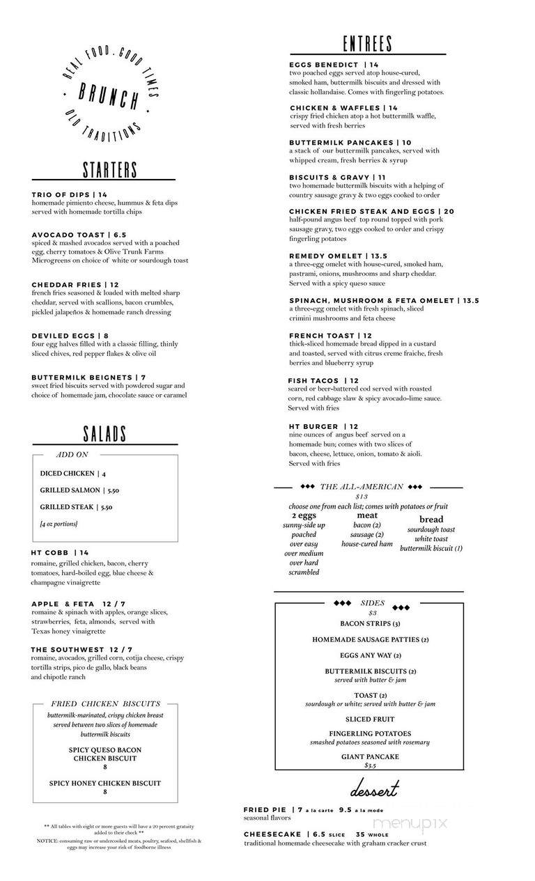 The Heritage Table - Frisco, TX