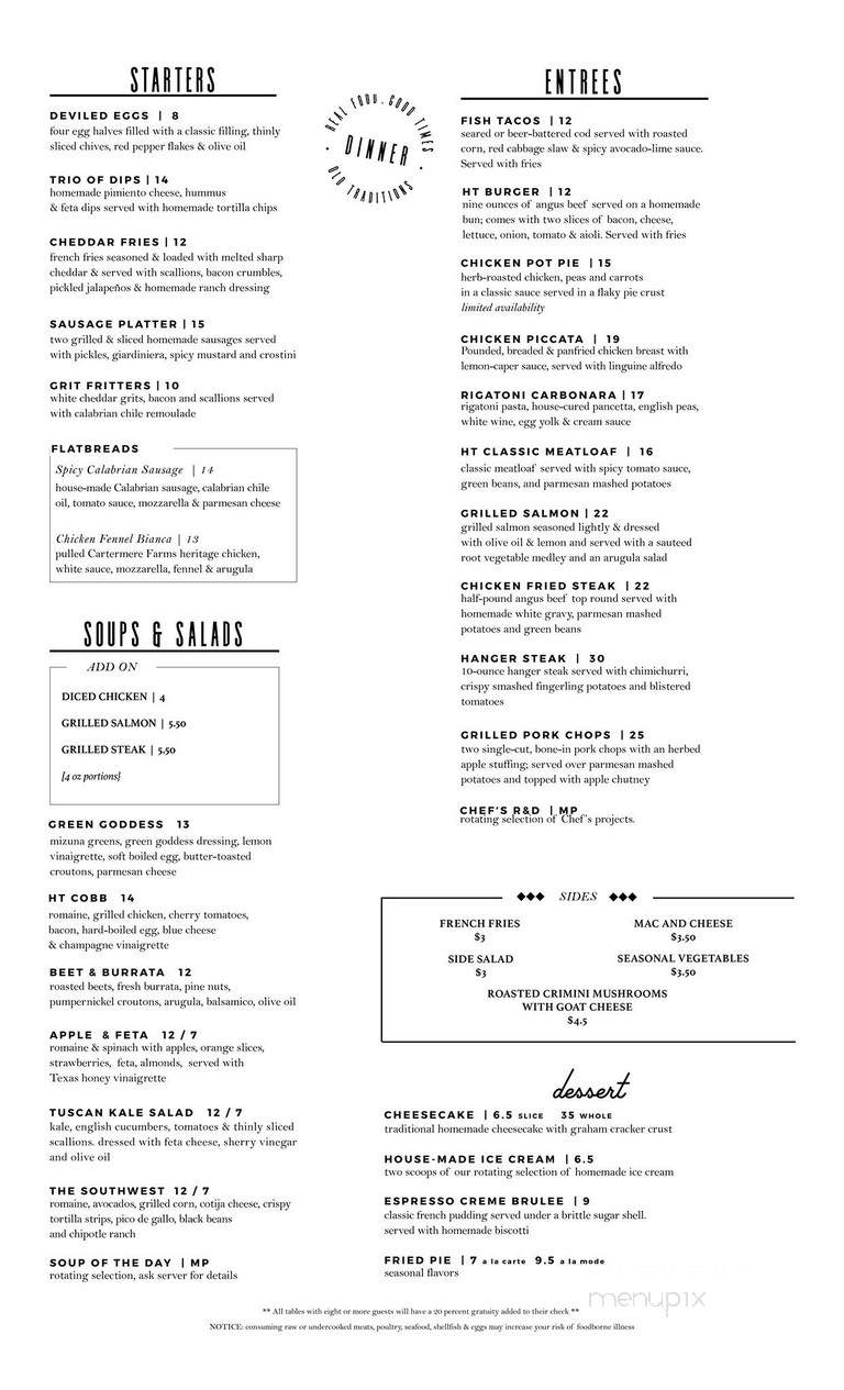 The Heritage Table - Frisco, TX