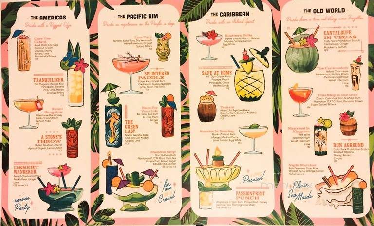 The Myna Bird Tiki Bar - Honolulu, HI menu_pic