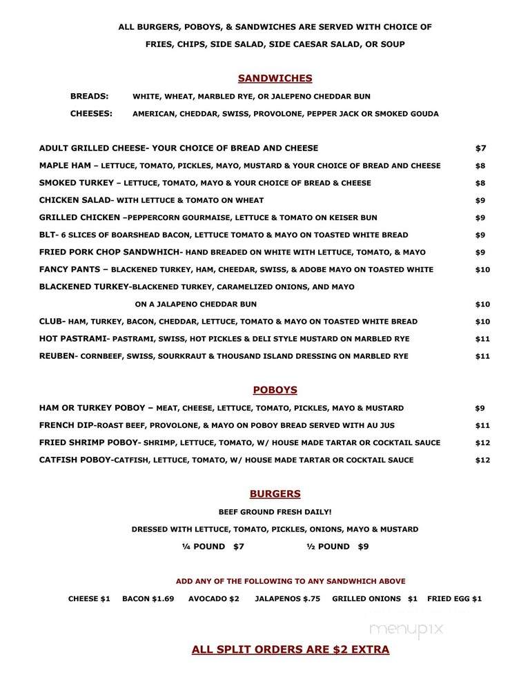 The Peoples Market - Bossier City, LA menu_pic