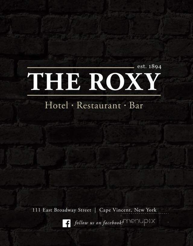 The Roxy Hotel, Restaurant & Bar - Cape Vincent, NY