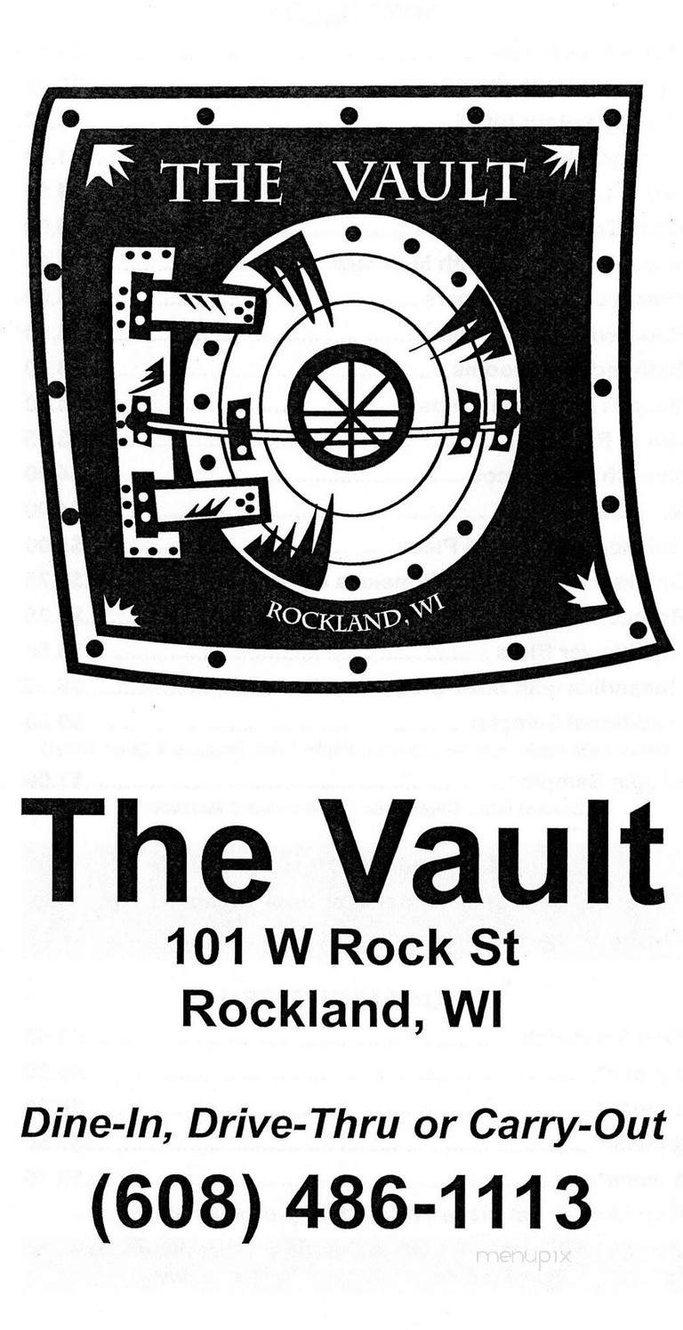 The Vault - Rockland, WI