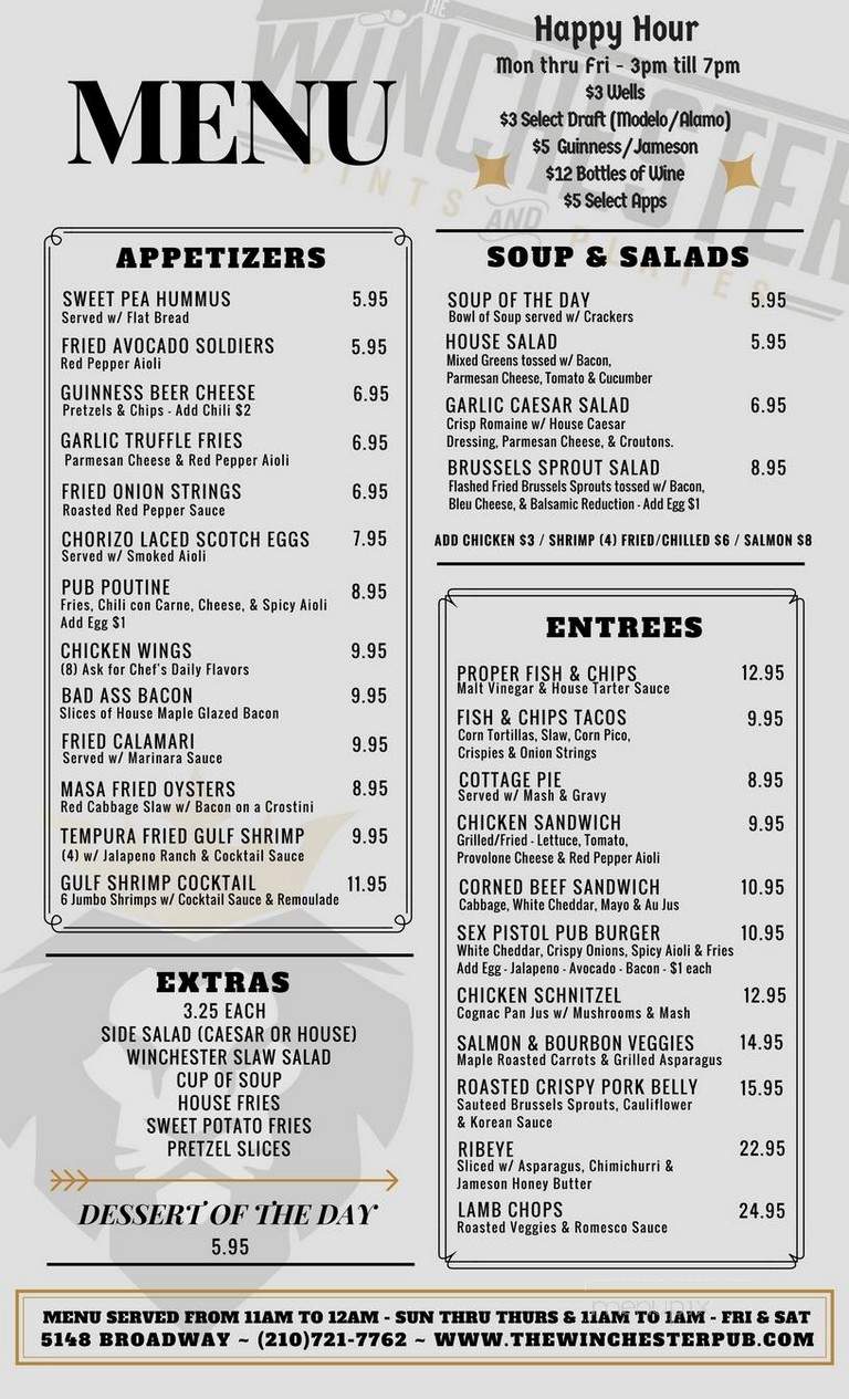 The Winchester Pub - San Antonio, TX