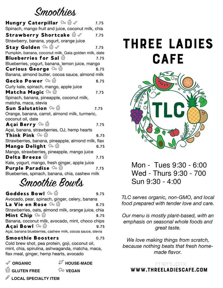 Three Ladies Cafe - Davis, CA