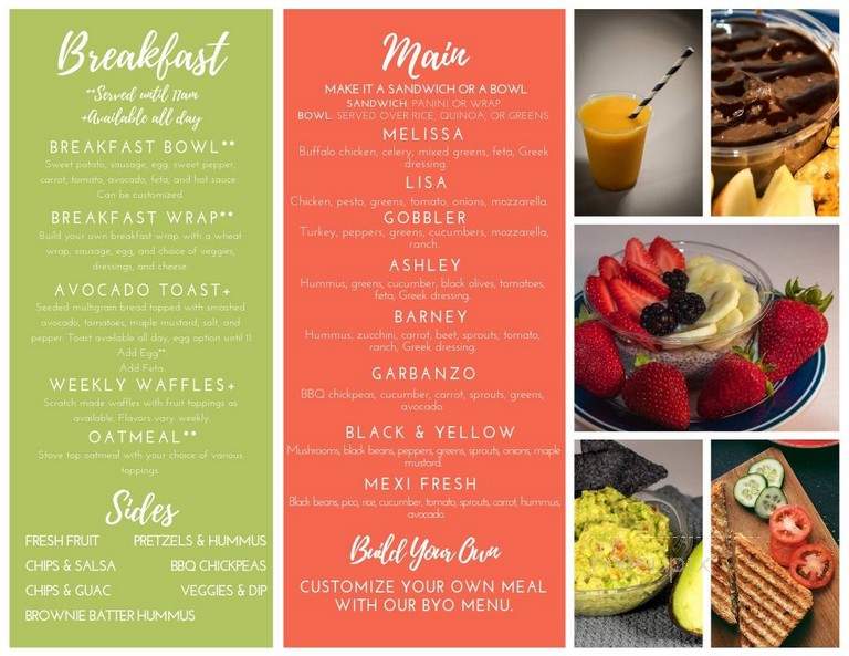 Total Evolution Cafe and Smoothie Lounge - Warren, PA menu_pic
