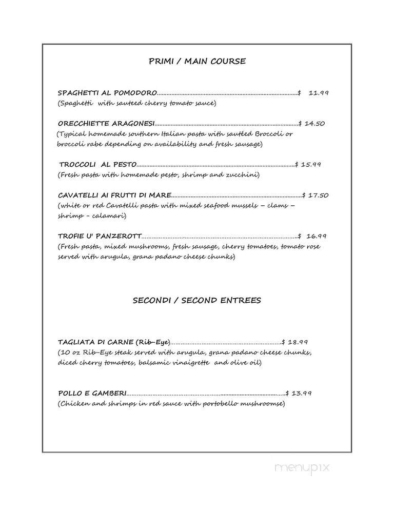 U'Panzerott - Horsham, PA menu_pic