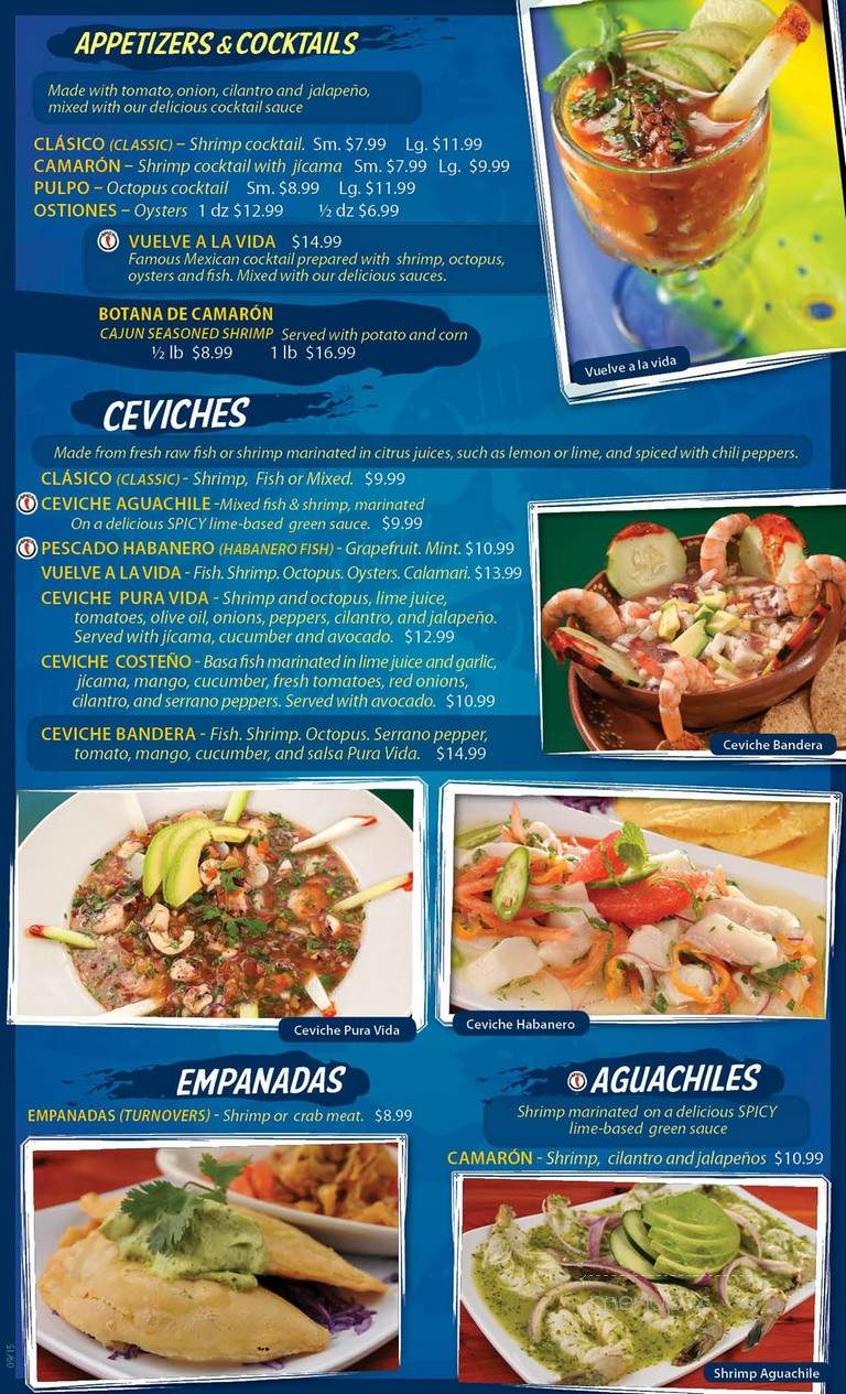 Vida Taqueria - Houston, TX menu_pic