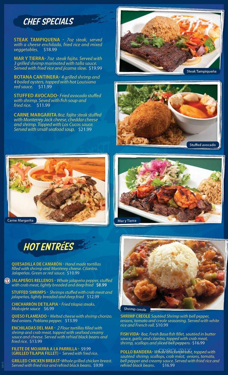 Vida Taqueria - Houston, TX menu_pic