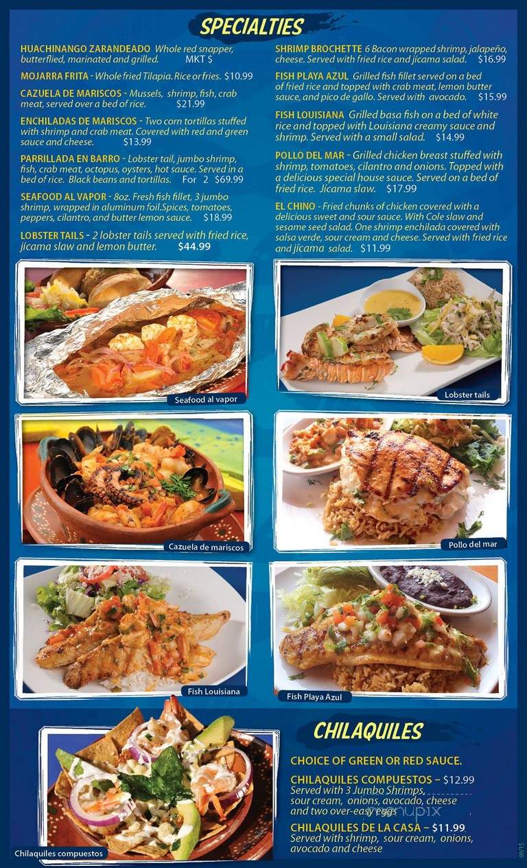 Vida Taqueria - Houston, TX menu_pic