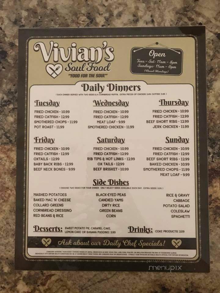 Vivians's Soul Food - Cedar Rapids, IA