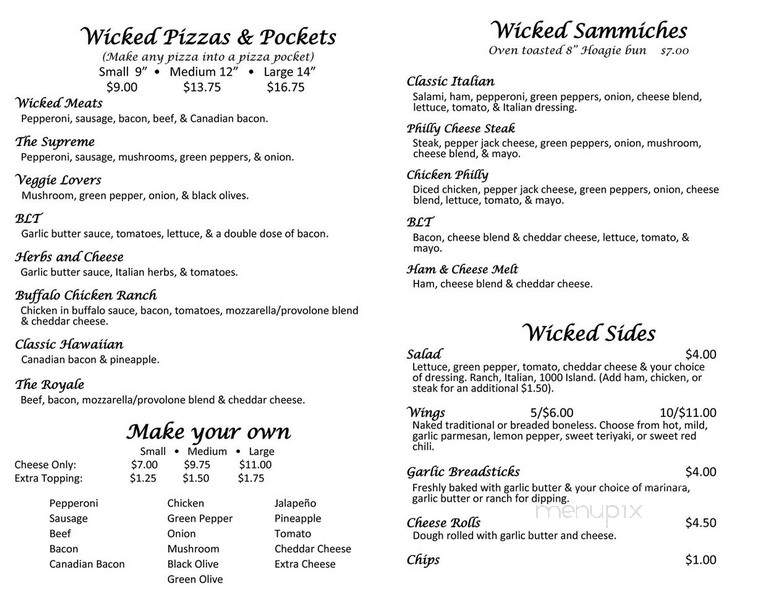 Wicked Good Pizza - Sattler, TX