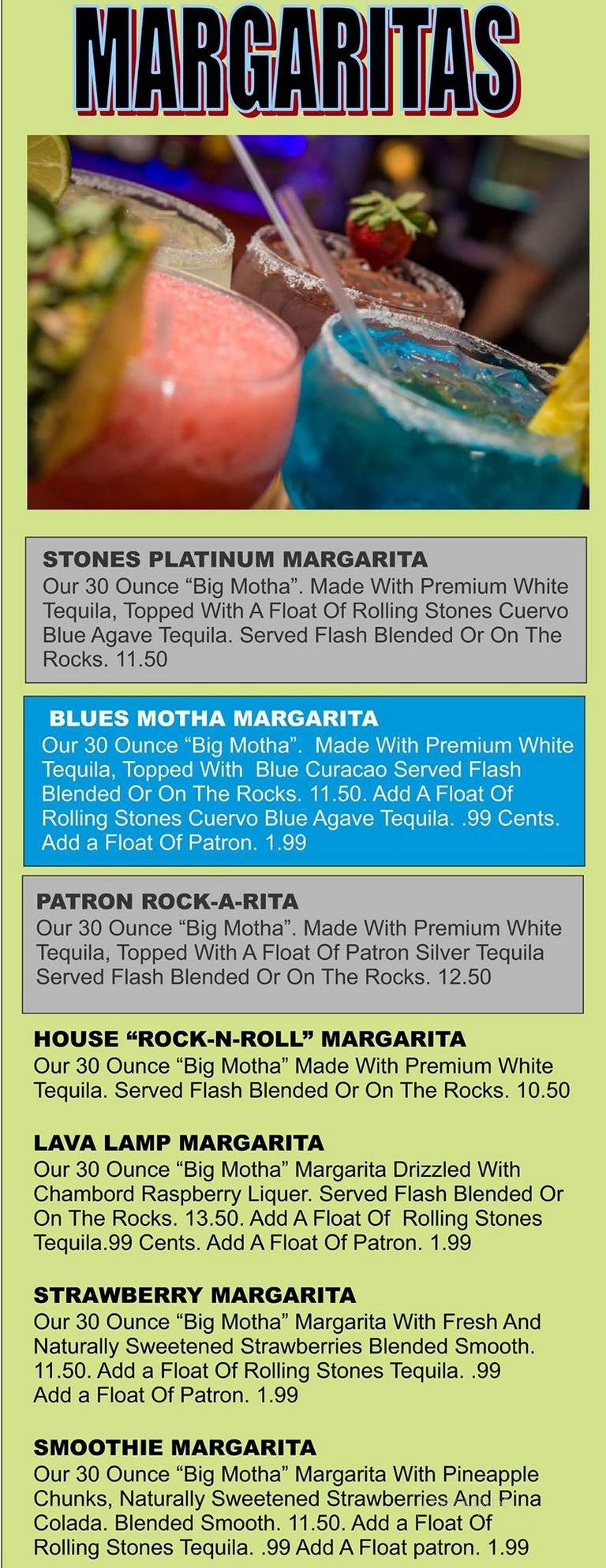 Wooly Bully's - Howell, MI menu_pic