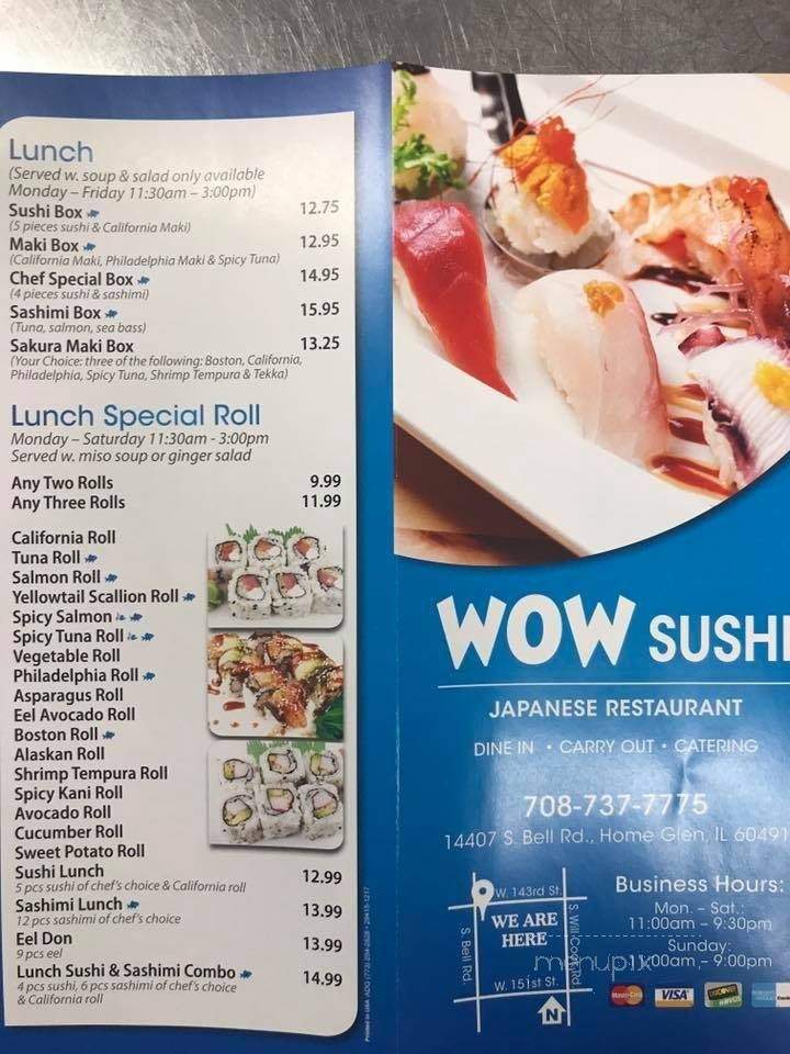 Wow Sushi - Homer Glen, IL