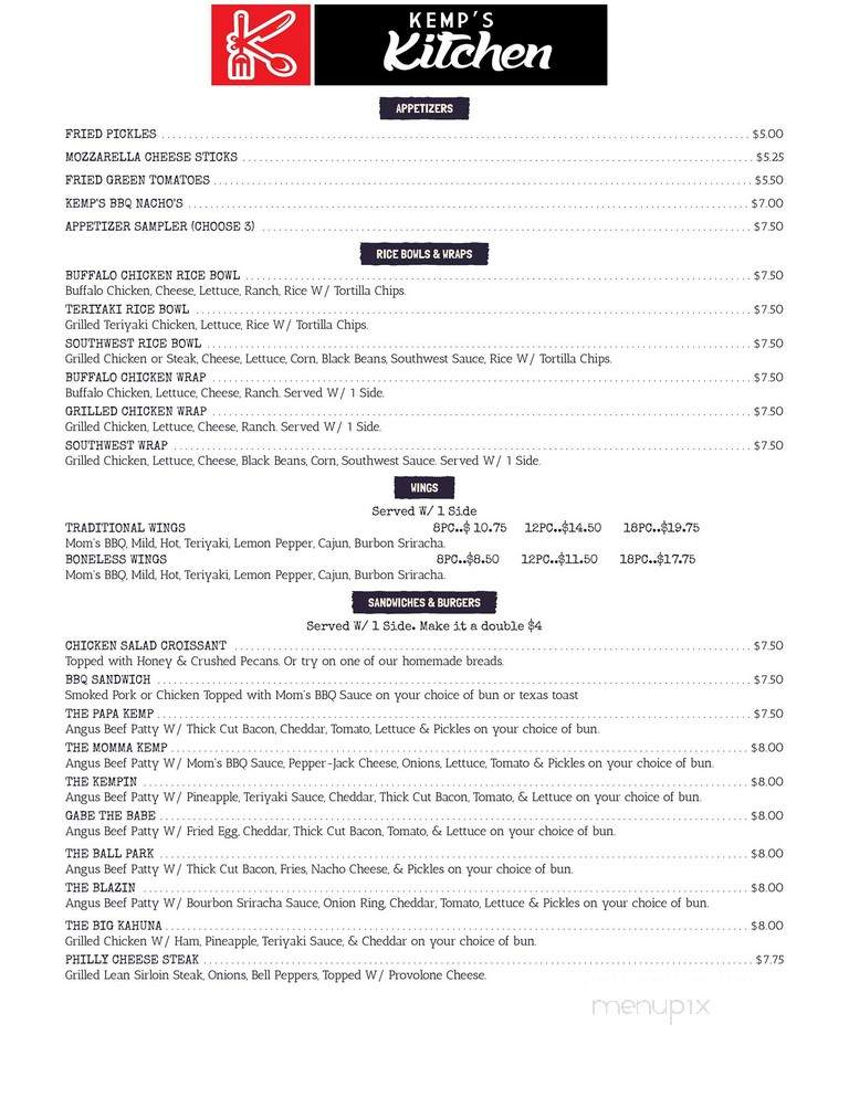 Yard Birds Chicken Company - Birmingham, AL menu_pic