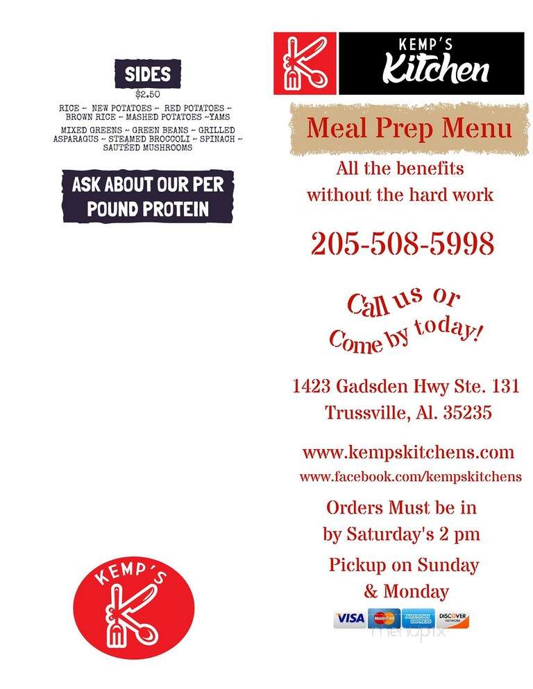 Yard Birds Chicken Company - Birmingham, AL menu_pic