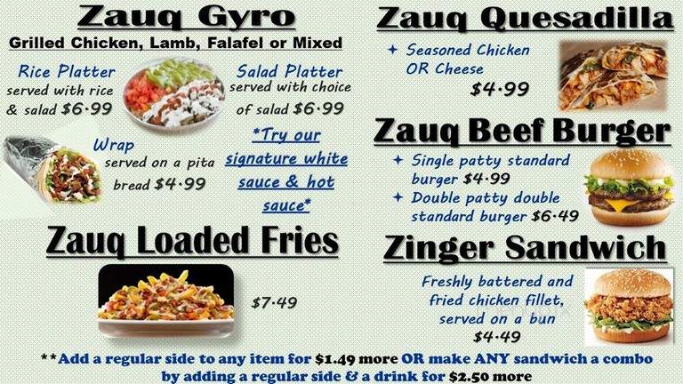 Zauq Halal Kitchen - Woodlawn, MD