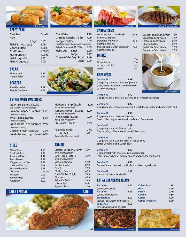 Zubi Fish House - Miami, FL menu_pic
