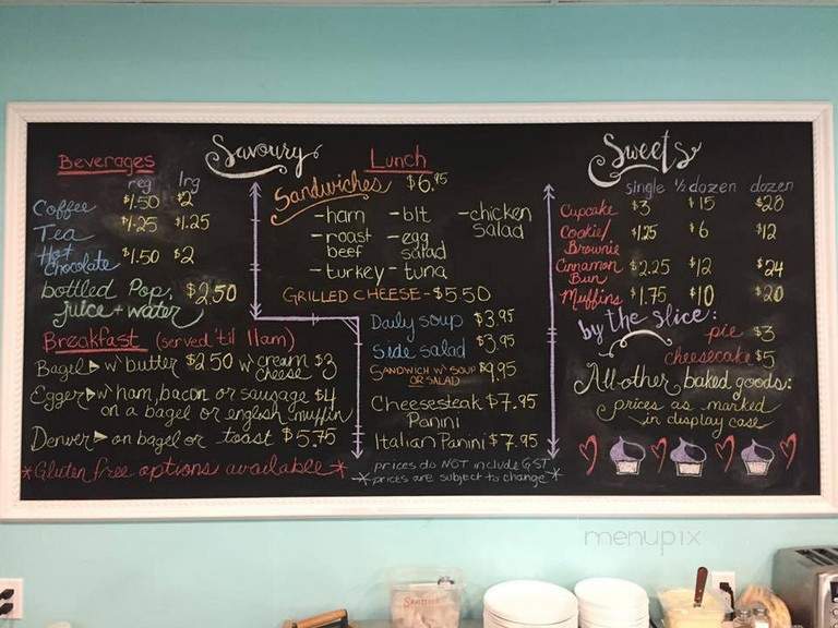 Bake My Day - Beaumont, AB menu_pic