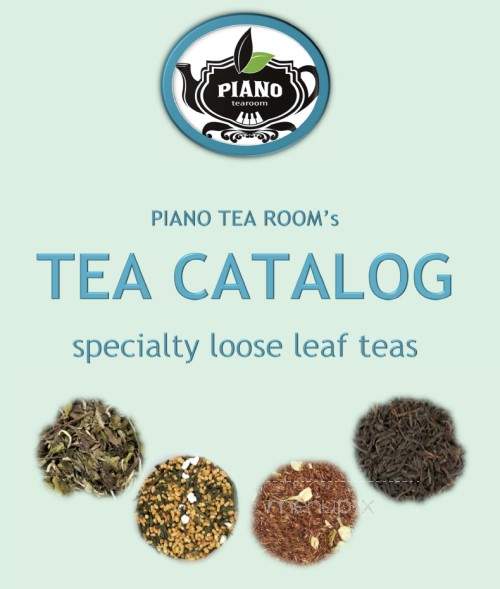 Piano Tea Room - Amherst, NS menu_pic