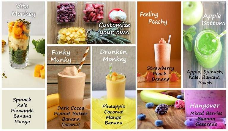 Juice Monkey Smoothie Bar - Ottawa, ON menu_pic