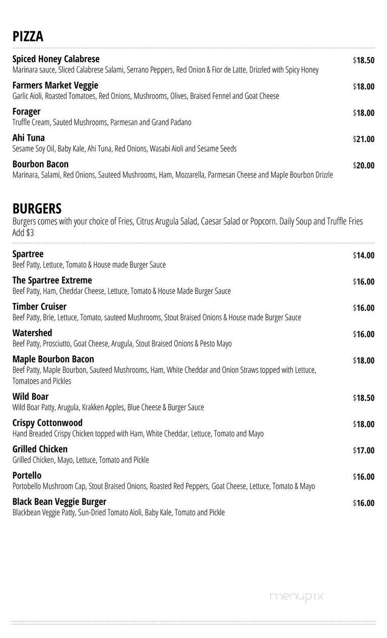 Hearthstone Brewery - North Vancouver, BC menu_pic